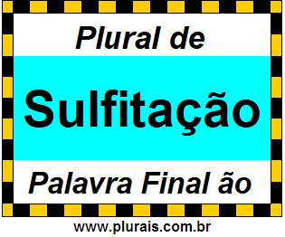 Plural de Sulfitação