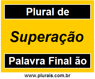 Plural de Superação