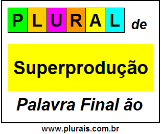 Plural de Superprodução