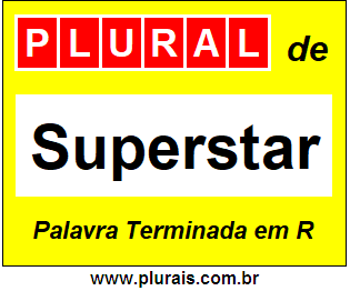 Plural de Superstar