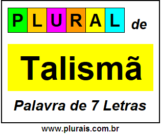 Plural de Talismã