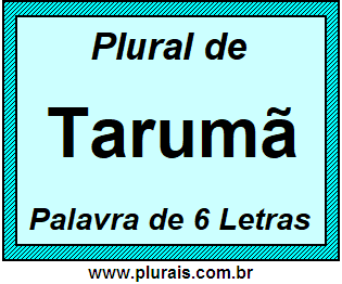 Plural de Tarumã