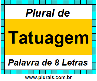 Plural de Tatuagem