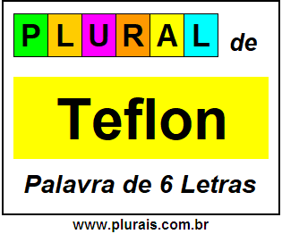 Plural de Teflon