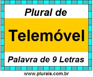 Plural de Telemóvel