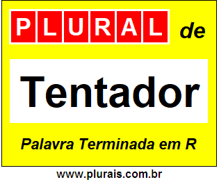 Plural de Tentador