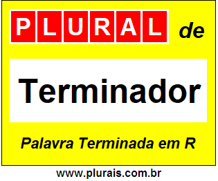 Plural de Terminador
