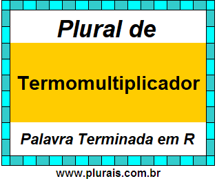 Plural de Termomultiplicador