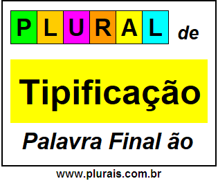 Plural de Tipificação