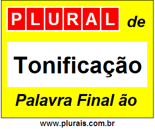 Plural de Tonificação