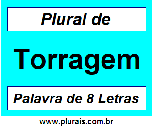 Plural de Torragem