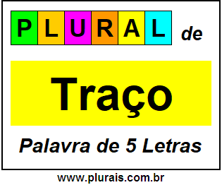 Plural de Traço