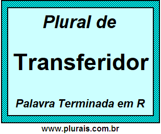Plural de Transferidor