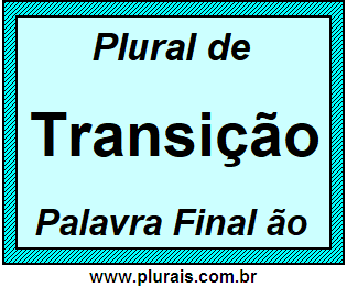 Plural de Transição