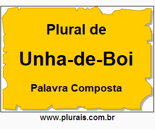 Plural de Unha-de-Boi