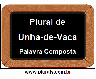 Plural de Unha-de-Vaca