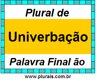 Plural de Univerbação