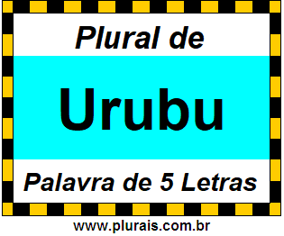 Plural de Urubu