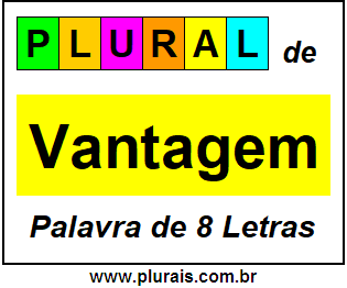 Plural de Vantagem