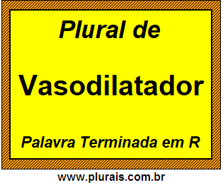 Plural de Vasodilatador