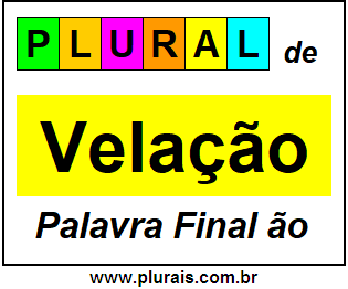 Plural de Velação