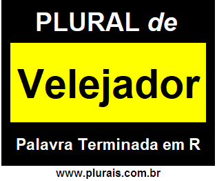 Plural de Velejador