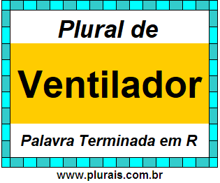 Plural de Ventilador