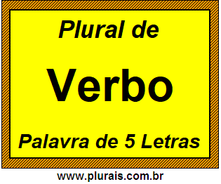 Plural de Verbo