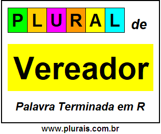 Plural de Vereador