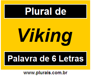 Plural de Viking