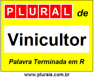 Plural de Vinicultor