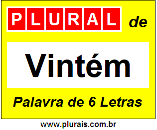 Plural de Vintém