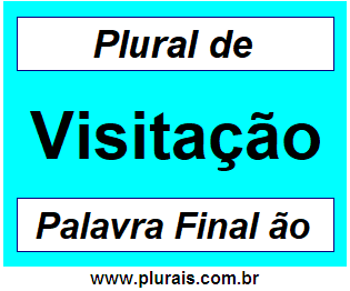 Plural de Visitação