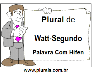 Plural de Watt-Segundo