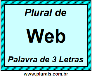 Plural de Web