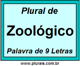 Plural de Zoológico